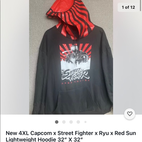 New 3X & 4X Street Fighter Lightweight Capcom Paint Chips Missing - Picture 14 of 16